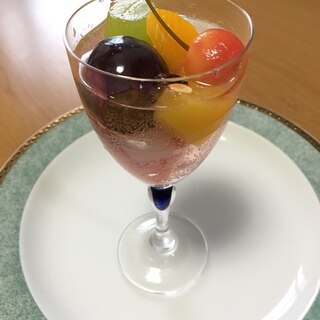 子どもと作ろう！簡単フルーツポンチ